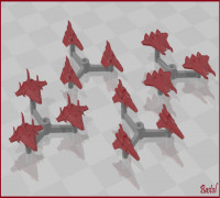 Fleet Commander Escadron Intercepteur/Interceptor squadron #3 3D model