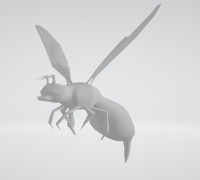 Bee Model 3D model