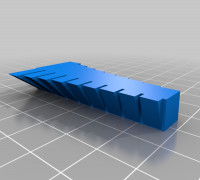My Customized Overhang Test Print () 3D model
