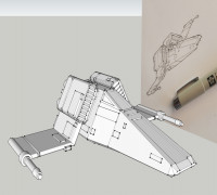 Lil' Pew Pew 3D model