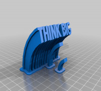 THINK BIG 3D model