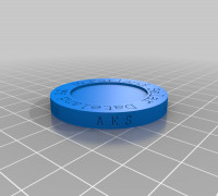 My Customized challenge coin generator 3D model