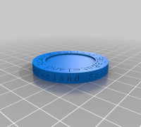 My Customized challenge coin generator 3D model