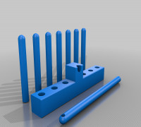 My Customized mini Zen-garden rake 3D model