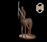 Centaur Samura 3D model