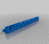 My Customized text box with lid 3D model