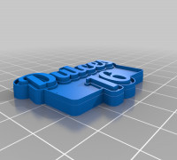Dulces 16 3D model