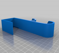 My 2Customized door hook hanger 3D model