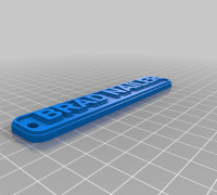 BRAD NAILER tag 3D model