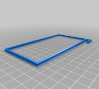 Lerdge Z Display 2.0 Case with Hidden Stylus 3D model