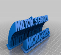 Milton's 3D model