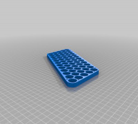 My Customized Parametric cell pack frame 3D model