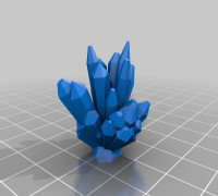 My Customized Random Crystal Generator 3D model