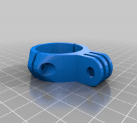 35mm StemMount 3D model