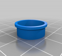 centreur disque coton 3D model