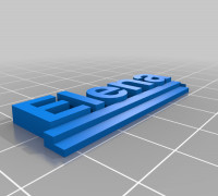 Elena 3D model