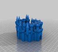 Crenelated Croissant 3D model