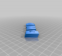 Eowyn Keychain 3D model