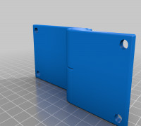 My Customized Outer free hinge 3D model