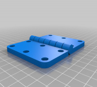 My Customized Parametric Hinge 3D model