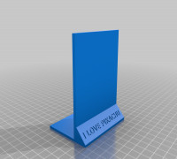 My Customized Parametric Book End 3D model