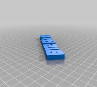 Emersyn Keychain 3D model