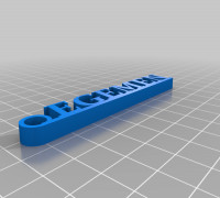 My Customized KeychainDL 3D model