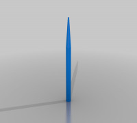 MITIKU'S BACK TO PUSH ON FASTNER(PARAMETRIC0 3D model