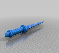 My Customized Dark One Dagger 3D model