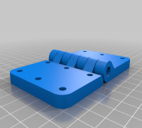 4" hinge for Stone Crab Trap 3D model