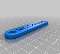 My Customized Keychain 3D model
