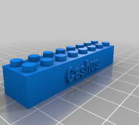 Cashus 2x8 3D model