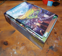 Autobahn Board Game Insert + Lorry backs. 3D model