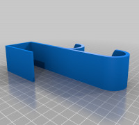 My Customized door hook hanger 3D model