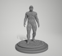 The bigfoot 3D model
