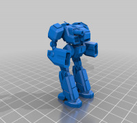 Marauder mech 3D model