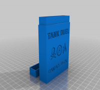 Tank Duel Damage Deck V2 3D model