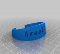 My Customized Bracelet bbbbbb 3D model