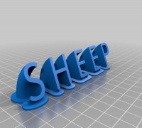 sheepasap22and20 3D model