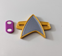 Combadge (Voyager/DS9 Era) 3D model