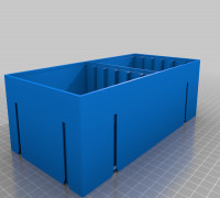 My Customized Resistor Box [Stackable & ] 3D model