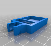 Raspberry Pi Camera Module V1.3 Mount With Ribbon Attachment 3D model