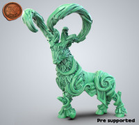 Wood Elf deer 3D model