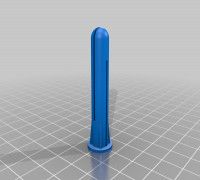 My Customized Wall plug (parametric) 3D model