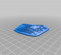 Spongebob Stamp 3D model