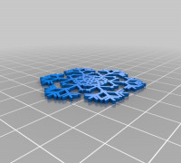 My Customized The Snowflake Machine 3D model