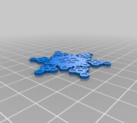 My Customized The Snowflake Machine 3D model