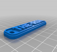 THE_RON KEYCHAIN 3D model