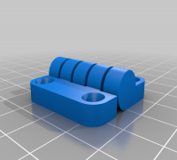 Hinge; clearance 1.0 3D model