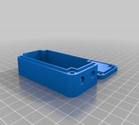 Cable Connecting box (waterproof) 3D model